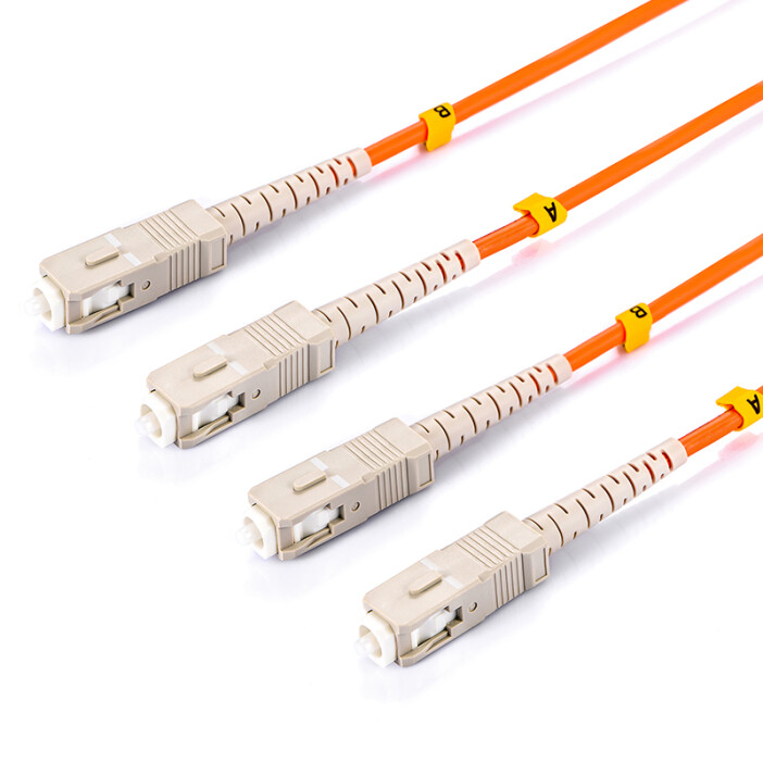 胜为(shengwei)FMC-401 电信级光纤跳线 优质进口插芯 SC-SC网线多模双芯 收发器尾纤 5米