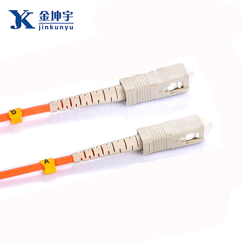 金坤宇(JINKUNYU) 网络级光纤跳线OM2千兆多模单芯光纤跳线 SC-SC 3米